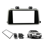 Moldura Painel Dvd 2 Din Mp5 Central Multimidia Nissan Kicks
