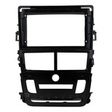 Moldura Painel Dvd 2din Mp5 9 Polegadas Yaris Ar Digital