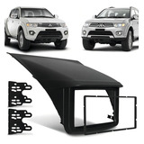 Moldura Painel Dvd Central Multimídia 2din L200 Triton 2013