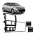Moldura Painel Rádio Dvd 2 Din Yaris 2020 Black Piano