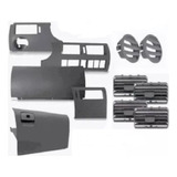 Moldura Painel Tela Ar Porta Luvas Gol Parati Saveiro G3 Kit
