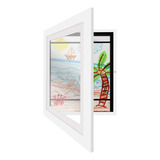 Moldura Para Guardar Desenho De Criança Quadro Expor Pintura