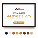 Moldura Para Quebra Cabeça 1000 Peças 44 9x62 3 Cm Acetato