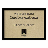 Moldura Para Quebra Cabeça 54cm X 74cm Jogos Game Decoração