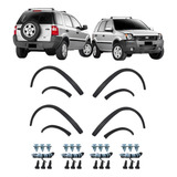 Moldura Paralama Ecosport 2002 A 2012 Dianteiro E Traseira