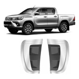 Moldura Paralama Hilux Aplique Cromado 2016 A 2025