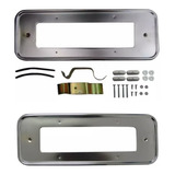 Moldura Placa Do Fusca 65 66 67 68 69 Dianteira Traseira
