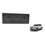 Moldura Placa Parachoque Jeep Compass 2017 2018 Dianteira