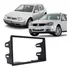 Moldura Preta Painel 2 Din Dvd Volkswagen Golf 1999 À 2013