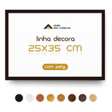 Moldura Quadro 25x35 Cm Arte Painel Imagem Decorativo C petg