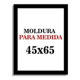 Moldura Quadro 45x65 Para Foto 65x45 Com Vidro