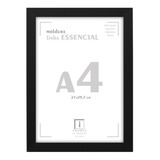 Moldura Quadro A4 21x30 Diploma Poster Certificado C Acetato