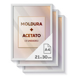 Moldura Quadros A4 Kit C