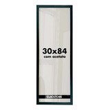 Moldura Quebra Cabeça 30x84 Quadro Acetato Parede Corredor