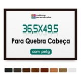 Moldura Quebra Cabeça Grow 500 Peças 36,5 X 49,5 Cm Com Petg