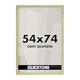 Moldura Quebra Cabeça Grow Puzzle 1000 Peças 54x74 Cm Decoração Quadro Parede Sala Escritório Game Office Com Acetato Carvalho 