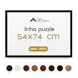 Moldura Quebra Cabeça Puzzle 1000 Peças 54 X 74 Cm Sem Vidro