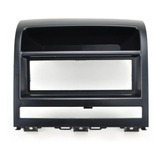 Moldura Radio 1 Din Preta Fiat Idea 2011 Cor Preto