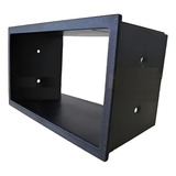 Moldura Radio Painel Multimídia Dvd 2din 2 Din Cinta Preto