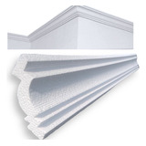 Moldura Roda Teto Isopor Sanca Eps Kit 40 Metro 10cm X 1mt