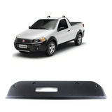 Moldura Suporte Placa Traseira Fiat Strada