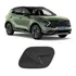 Moldura Tampa Do Tanque Kia Sportage Em Fibra De Carbono Vo6