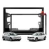 Moldura Tela Central 2din Multimidia Dvd Mp5 Som Golf 99/13