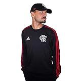 Moletom Adidas Masculino Dna Flamengo Black Red Hy6248 2gg