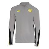 Moletom Adidas Masculino Treino Comissão Flamengo Team Mid Grey Ip8224 G
