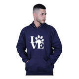 Moletom Agasalho Blusa Love Pet Casaco Agasalho