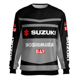 Moletom Blusa Automotivo Suzuki