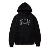 Moletom Blusa De Frio Gap Com Bolso E Capuz