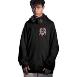 Moletom Blusa Esqueleto Emo