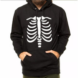 Moletom Blusa Frio Casaco Blusão Esqueleto Humano Mega 100 