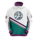 Moletom Blusa Super Patos Hockey Anaheim Ducks Full Ref1195