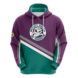 Moletom Blusa Super Patos Hockey Anaheim Ducks Full Ref1196
