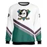 Moletom Blusa Super Patos Hockey Branco Gc Full Ref 0436