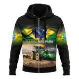 Moletom Canguru Bandeira Brasil