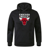 Moletom Canguru Basquete Chicago Bulls Blusa De Frio Casaco