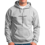 Moletom Canguru Blusa De Frio Jesus