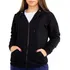 Moletom Canguru Casaco Blusa De Frio C/ Ziper Feminino Slim