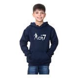 Moletom Canguru Infantil Cr7 Cristiano Blusa De Frio