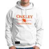 Moletom Canguru Masculino Oakley California Blusa