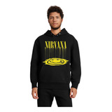 Moletom Canguru Nirvana Unissex