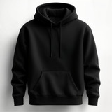 Moletom Canguru Unisex Liso Casaco