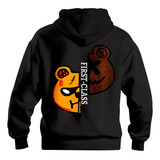 Moletom Capuz Blusa De Frio Canguru Urso Class Estiloso Top