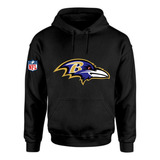 Moletom Casaco Blusa Futebol Americano Baltimore Ravens Nfl