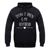 Moletom Casaco Dylan O'brien Is My Boyfriend Blusa De Frio 