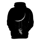 Moletom Casaco Estampa Astronautas