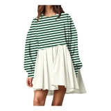 Moletom Casual Feminino I Dress Fashion Manga Comprida Red